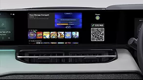 In-car AirConsole Gaming